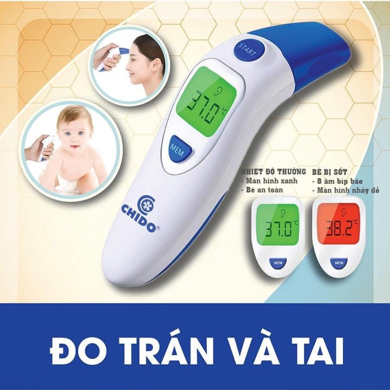 Nhiệt kế điện tử chido Nhật Bản