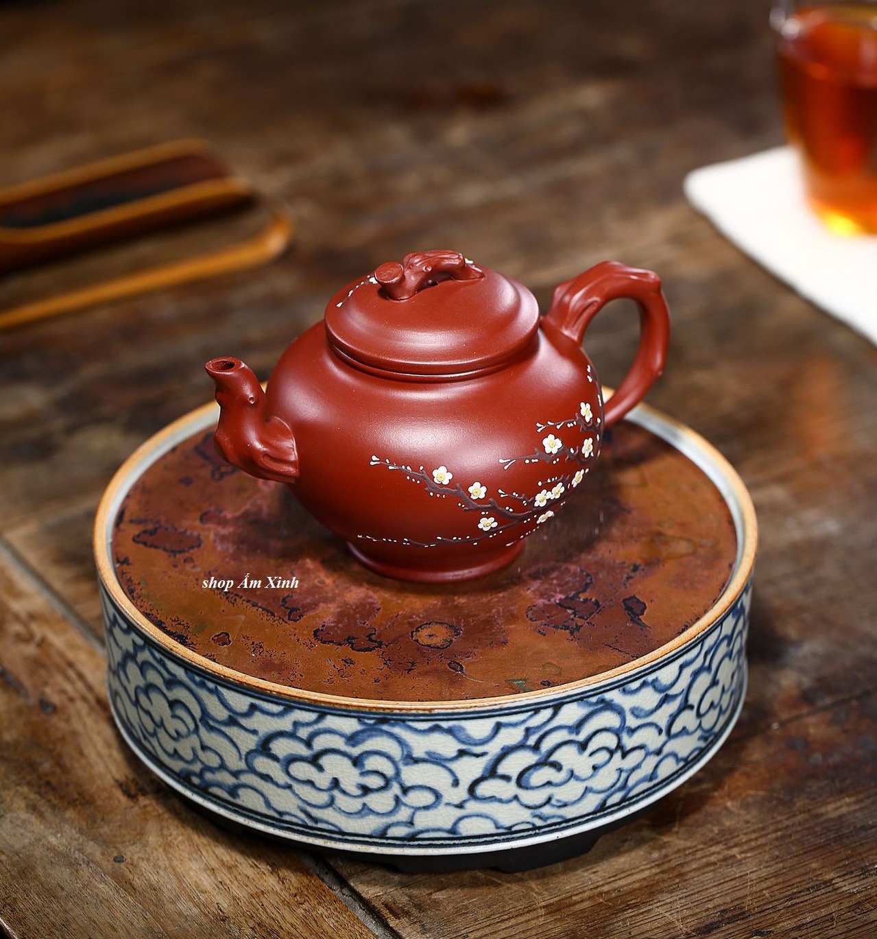 Ấm Tử Sa Nghi Hưng Báo Xuân