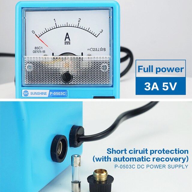 Máy cấp nguồn Mini Sunshine P-0503C 5V-3A