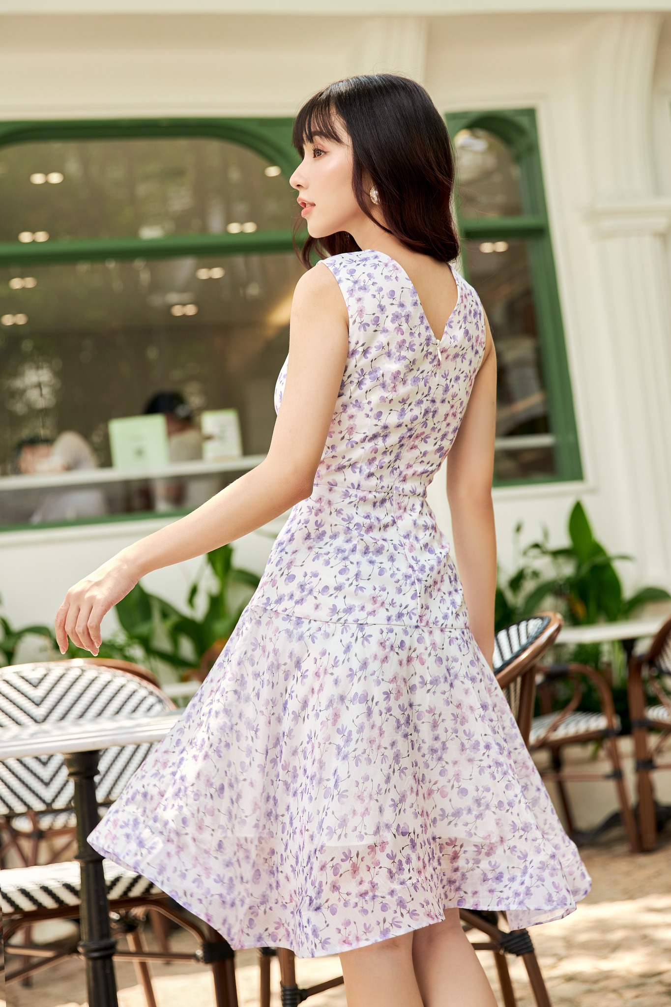 Chỉ 12/12 Sale upto 50% Voucher 15% OLV - Đầm Lavender Flower Dress