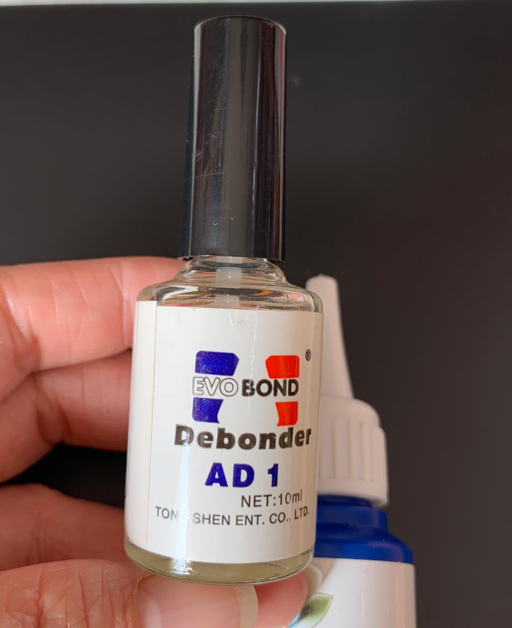 Nước sáng đá và nước rửa keo mi debonder ad-1