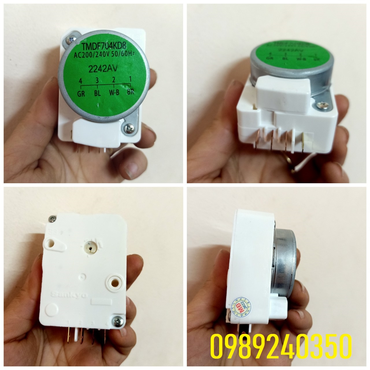 Đồng hồ rơ le thời gian timer tủ lạnh tmdf704kd8 loại tốt