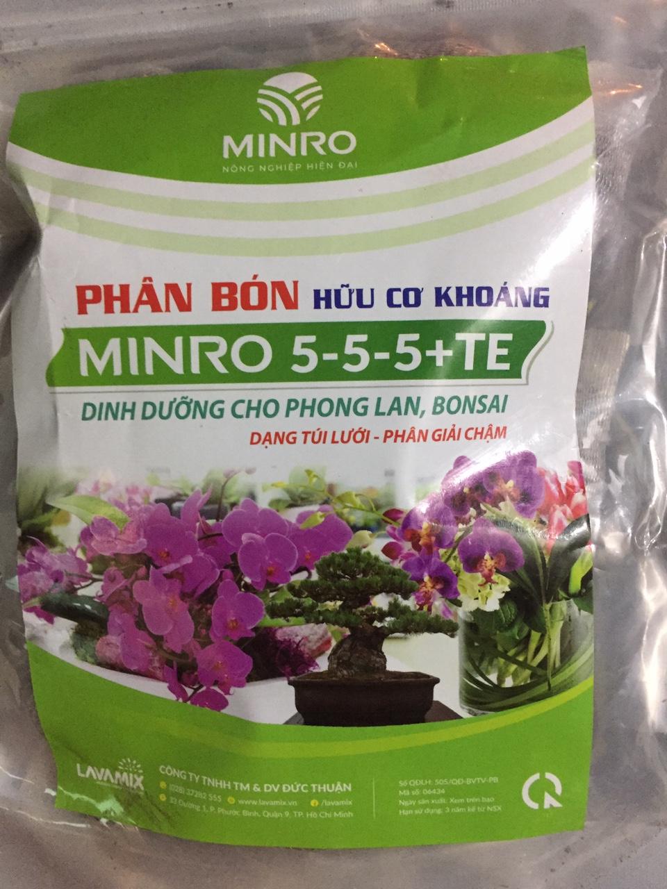 Phân tan chậm 5-5-5 minro: 30 gói nhỏ