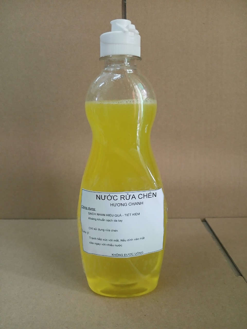 Nước rửa chén CAN 1 LÍT siêu đậm đặc hương chanh