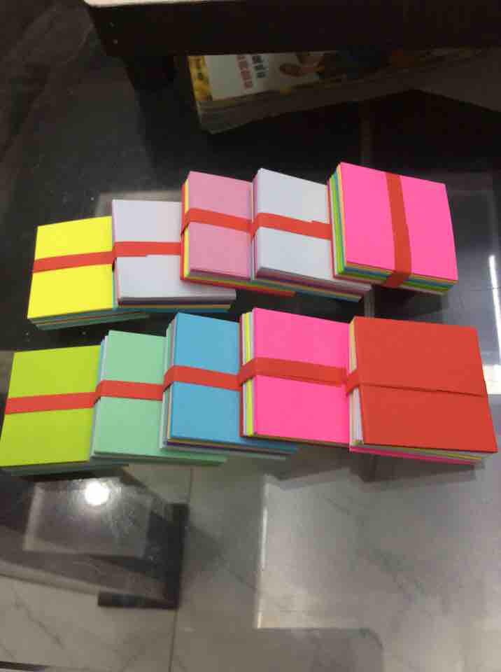 Giấy gấp hạc 4*4cm