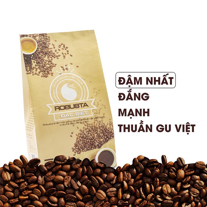 Cà phê bột Đặc Biệt - nguyên chất 100% - Light Coffee - 500gr