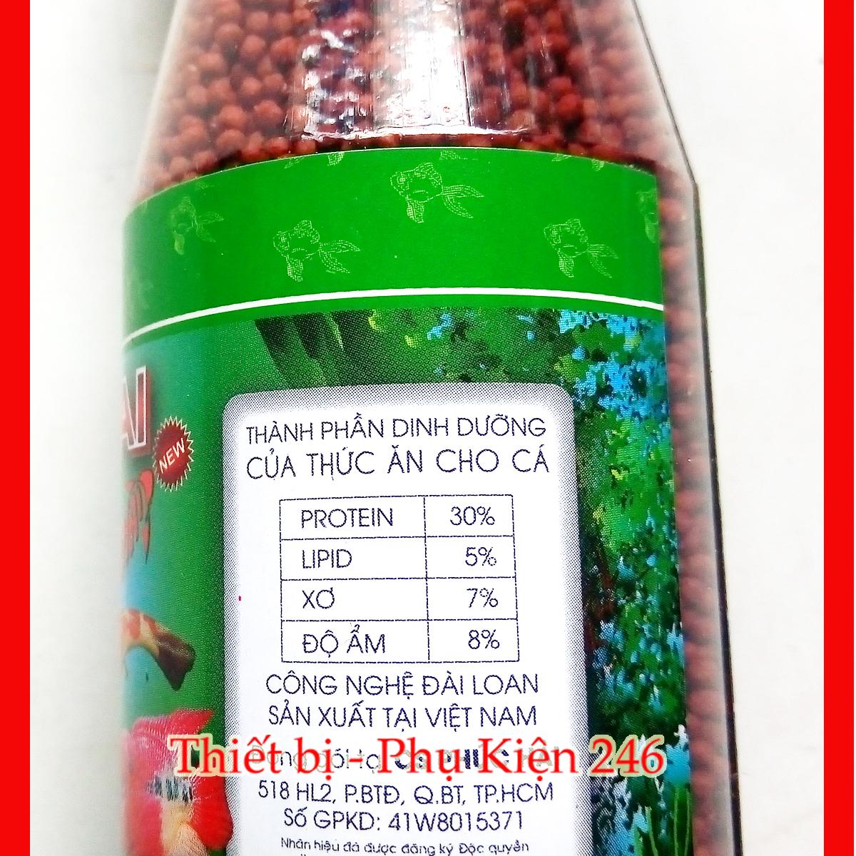 Thức ăn cá cảnh giúp Cá khỏe đẹp Shanghai 100gram
