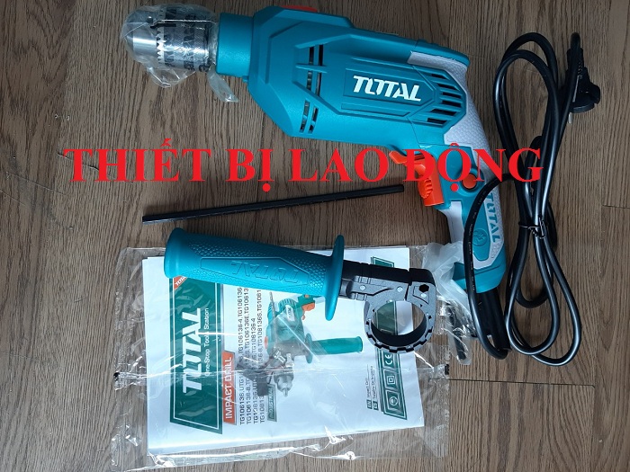 Total - tg108136 máy khoan động lực cầm tay 750w 13mm