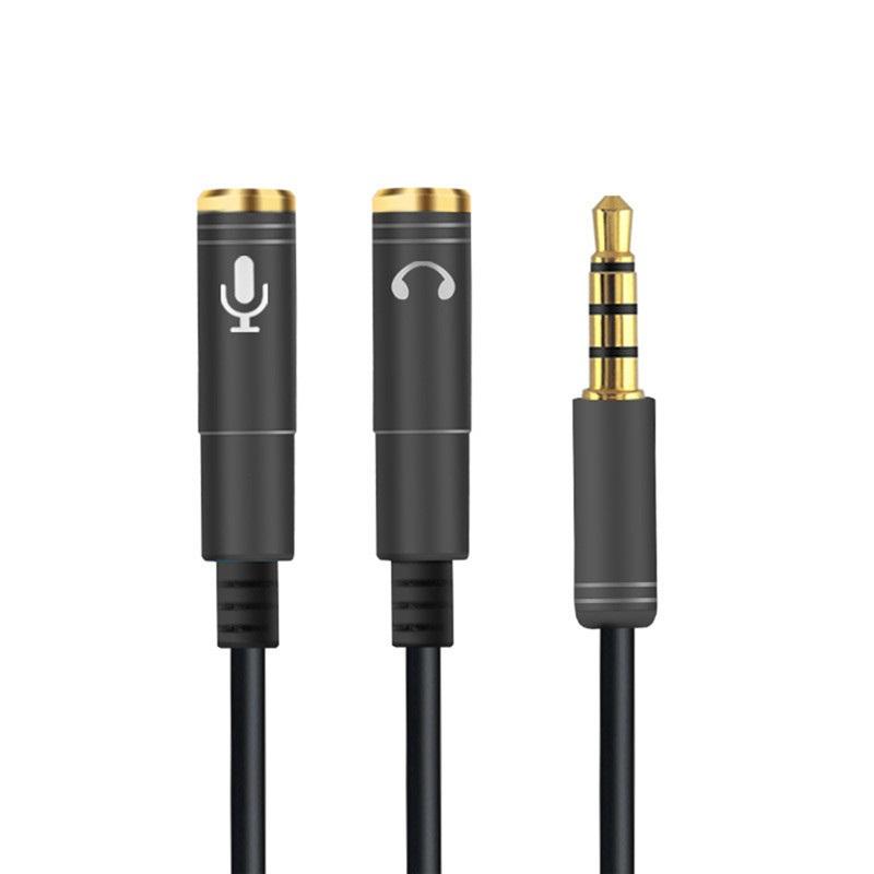 Jack chia Audio 3.5 ra Mic và Loa
