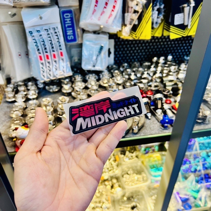 Tem Sticker Nhật Bản - Midnight | Decal IN TRONG CHỐNG THẤM