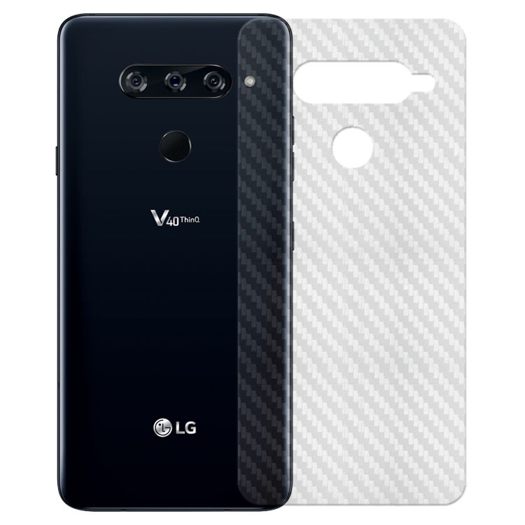 LG V40 Miếng Dán Carbon Mặt Lưng