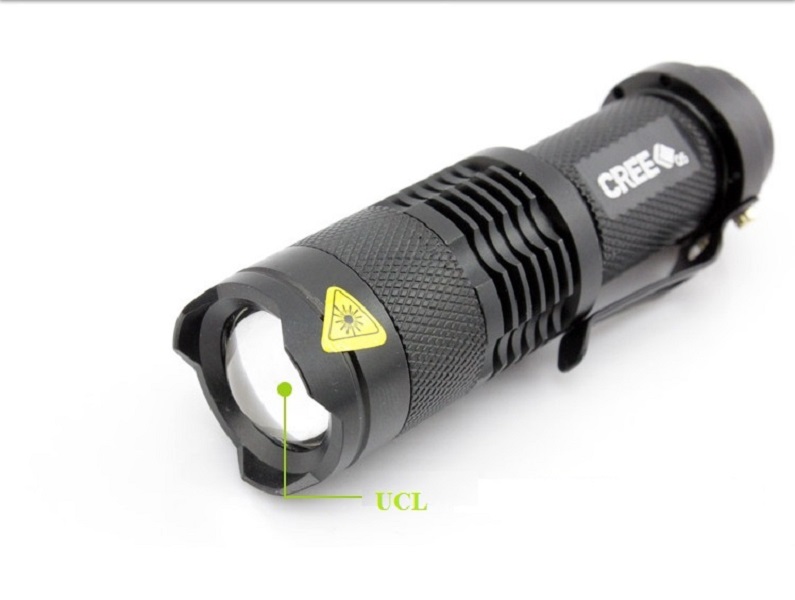 Đèn pin mini Cree Q5 ( đã có pin và sạc )