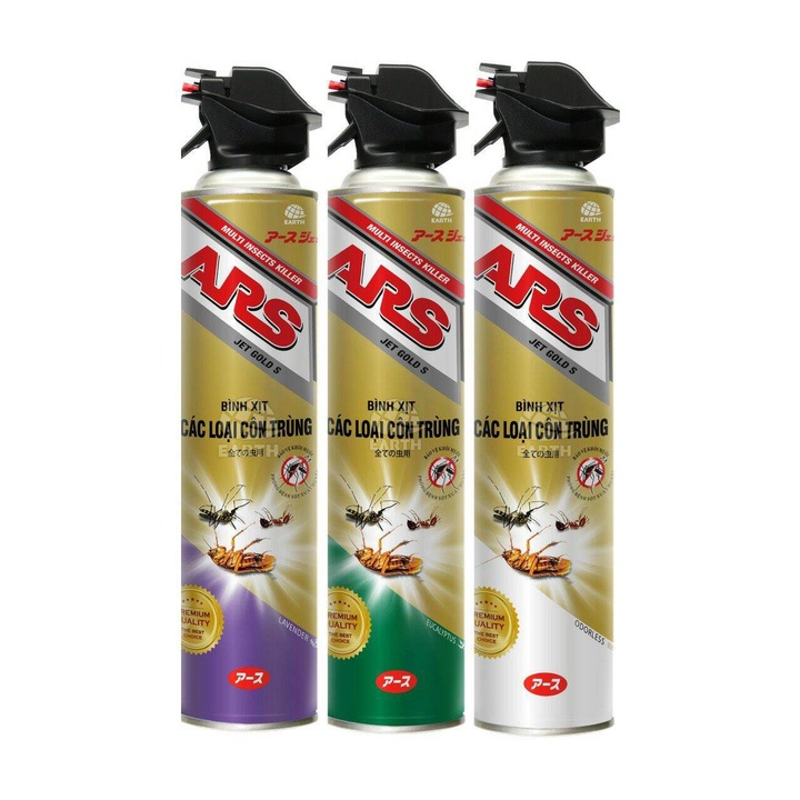 XỊT MUỖI ARS KHÔNG MÙI 600ML (VIỆT NAM)