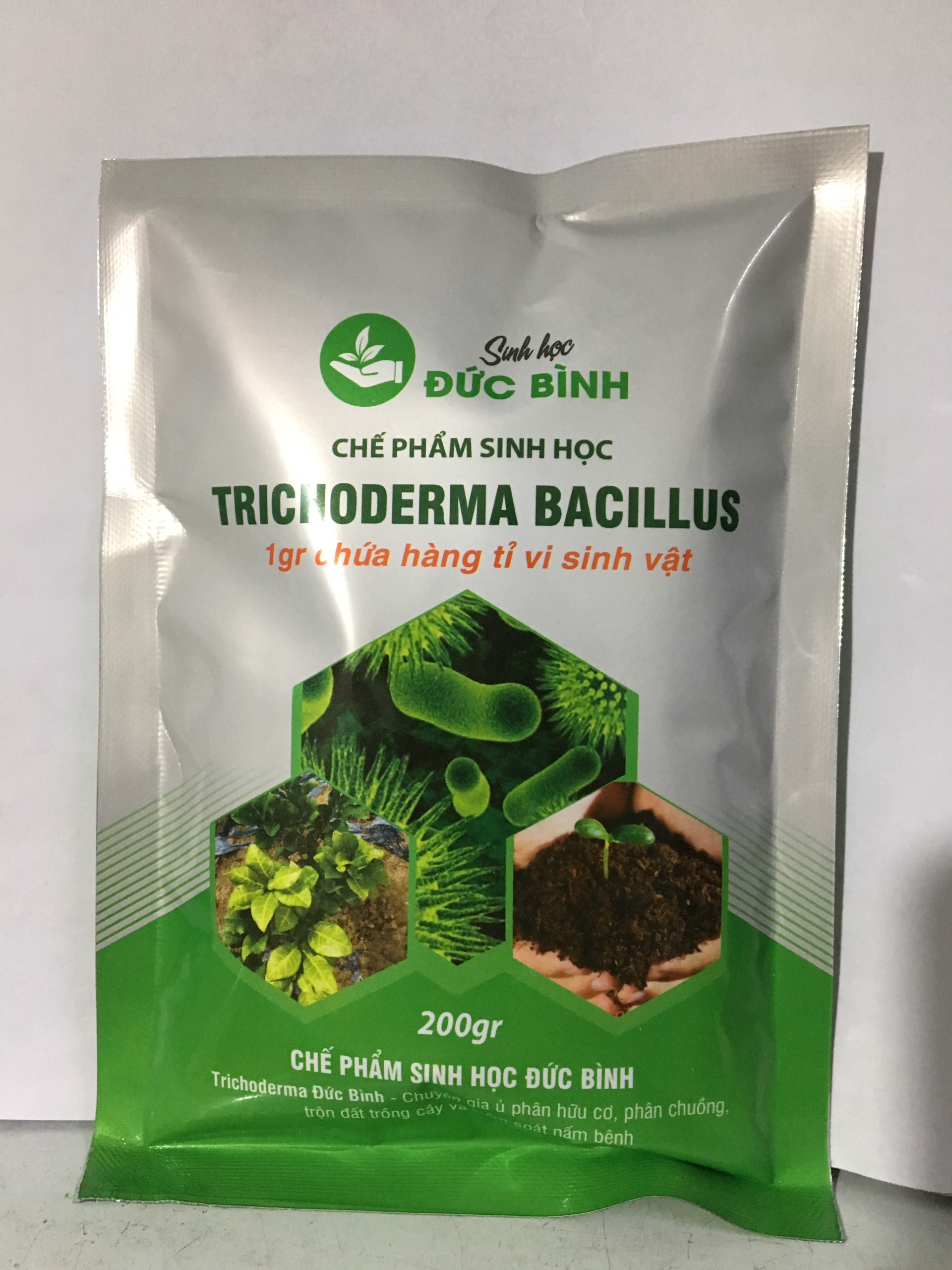 CHẾ PHẨM NẤM TRICHODERMA BACILLUS Ủ PHÂN CHUỒNG, PHÂN CÁ, PHÂN ĐẬU TƯƠNG, BÁNH DẦU, DỊCH CHUỐI, KHÁNG NẤM BỆNH