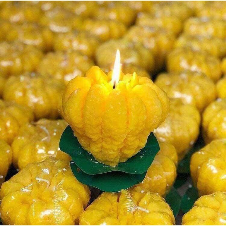 Nến Sáp hình phật thủ loại to