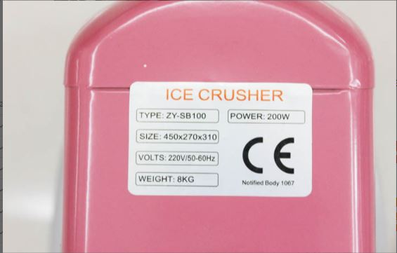 Máy bào đá tuyết 2 lưỡi SB-100