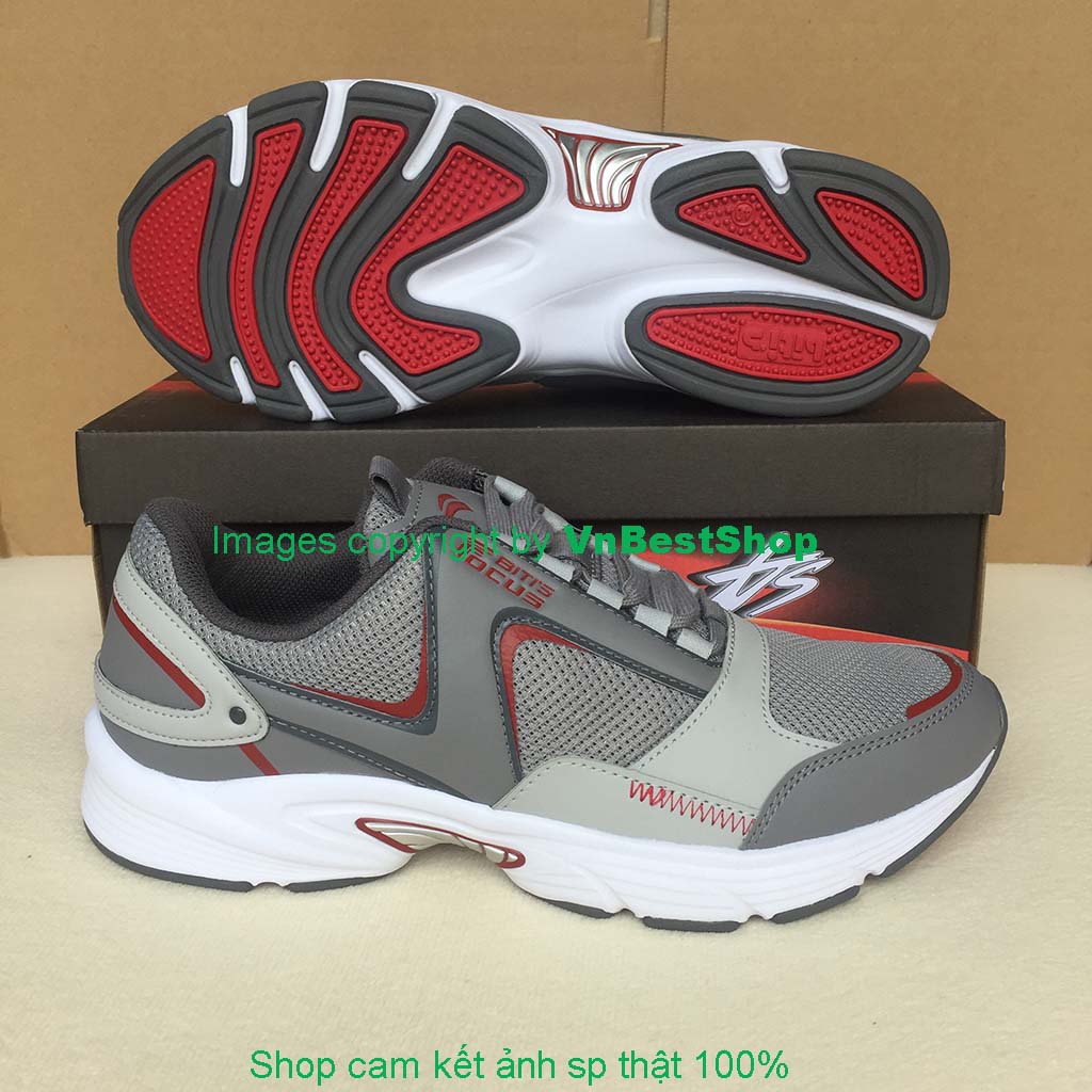Giày Thể Thao Nam Biti's Dòng Focus DSM075033XAM (Xám)