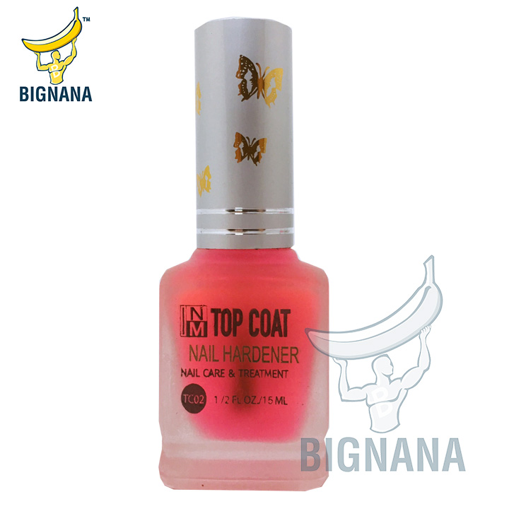 Sơn Dưỡng Móng Tay Giúp Cứng Móng TC02 Nắp Bướm 15ml, Màu Hồng Trong, Bảo Vệ Móng Chắc Khỏe