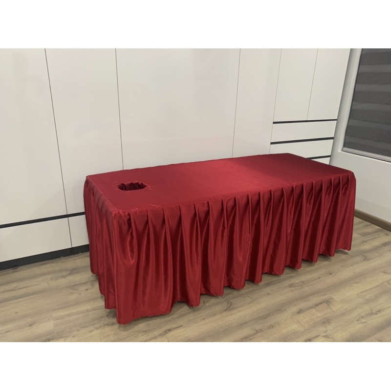 Drap/ ga phi lụa spa, giường gội đầu may đo theo kích thước