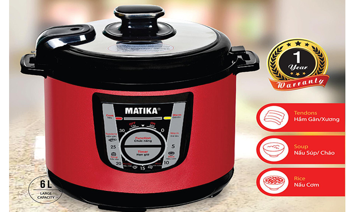 Nồi áp suất Matika MTK-9261