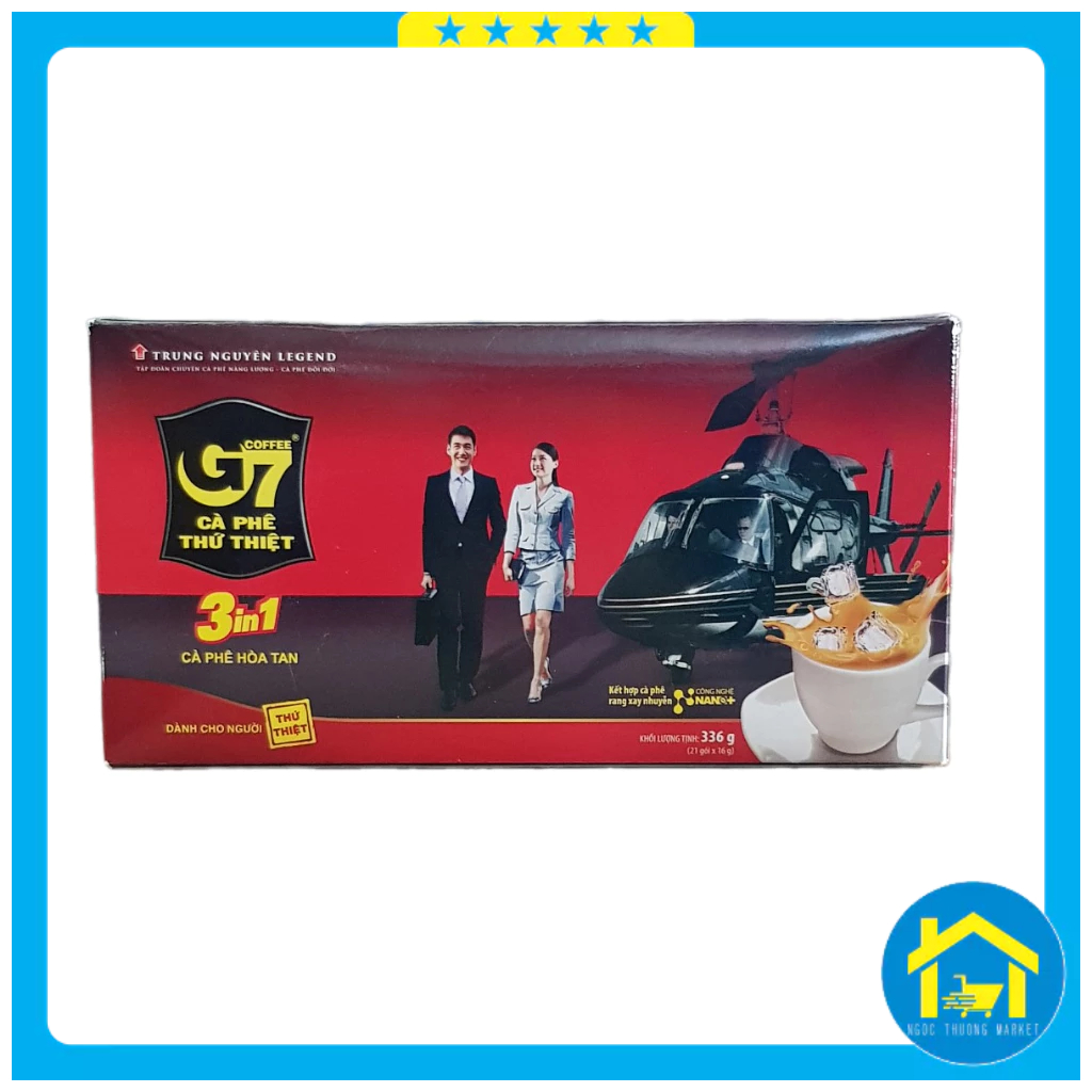 Cà phê hòa tan g7 hộp 336g