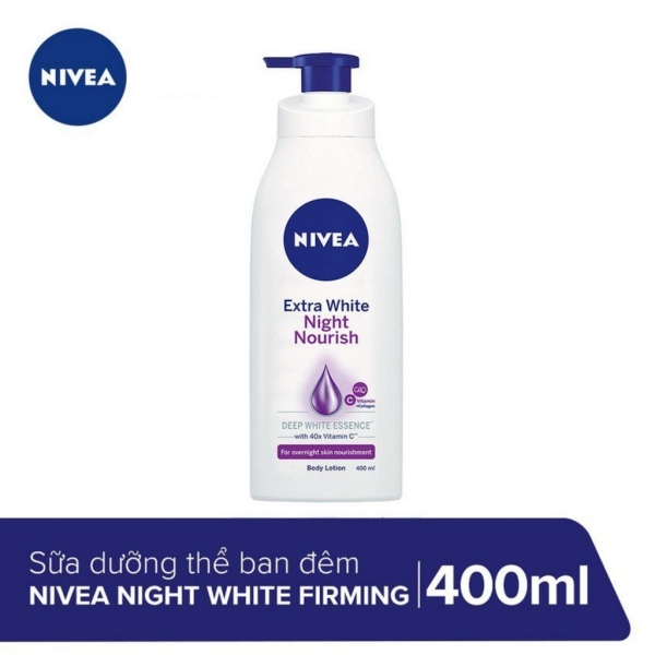 [HCM]Sữa Dưỡng Thể Nivea Ban Đêm 400ml