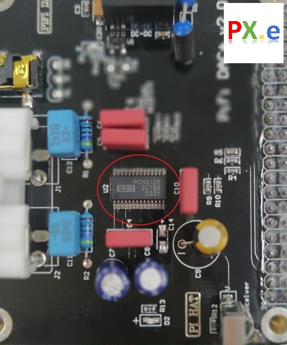 Bộ kit Music serve Raspberry + Hifi Berry DAC Plus PCM5122