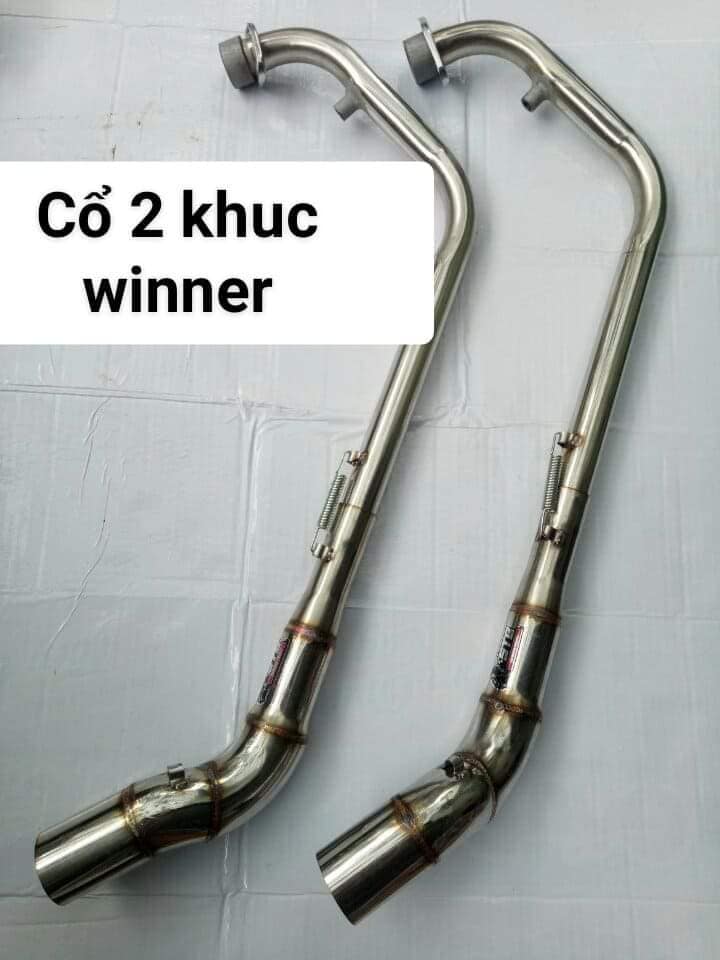 Cổ 2 khúc lắp các dòng pô độ dành cho xe winer