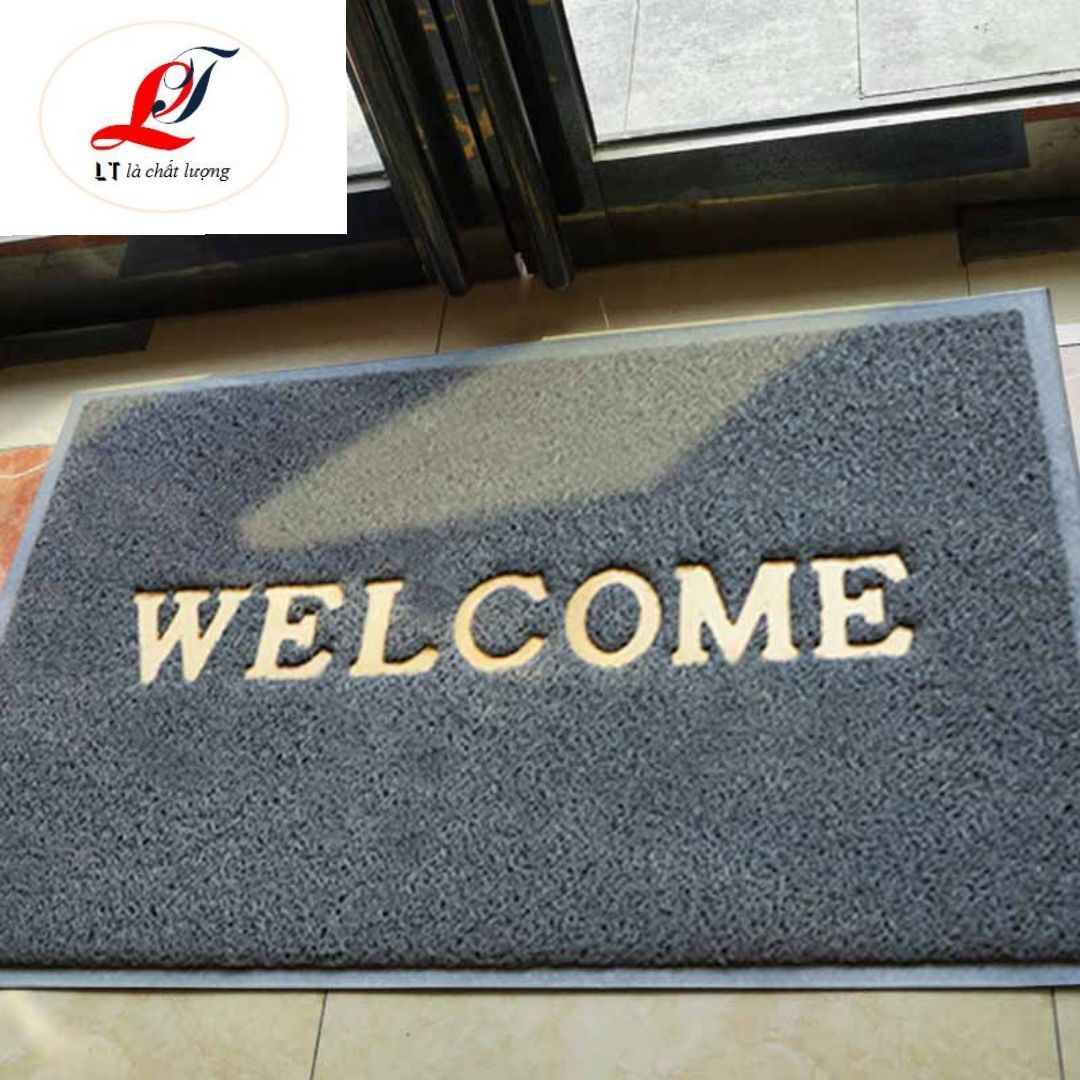 Thảm chùi chân welcome 60X90cm