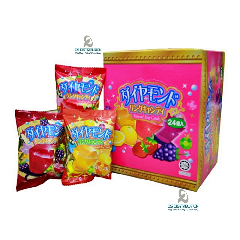 BÁO GIÁ Tất Cả Sản Phẩm Của Coca Cola | Shopee Lazada Sendo Tiki mới nhất 50 Kẹo nhẫn Diamond ring vị Cola Sản phẩm của Yaokin - Nhật Bản (Date xa-hàng sẵn)