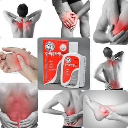 DẦU NÓNG LĂN HÀN QUỐC 100ML