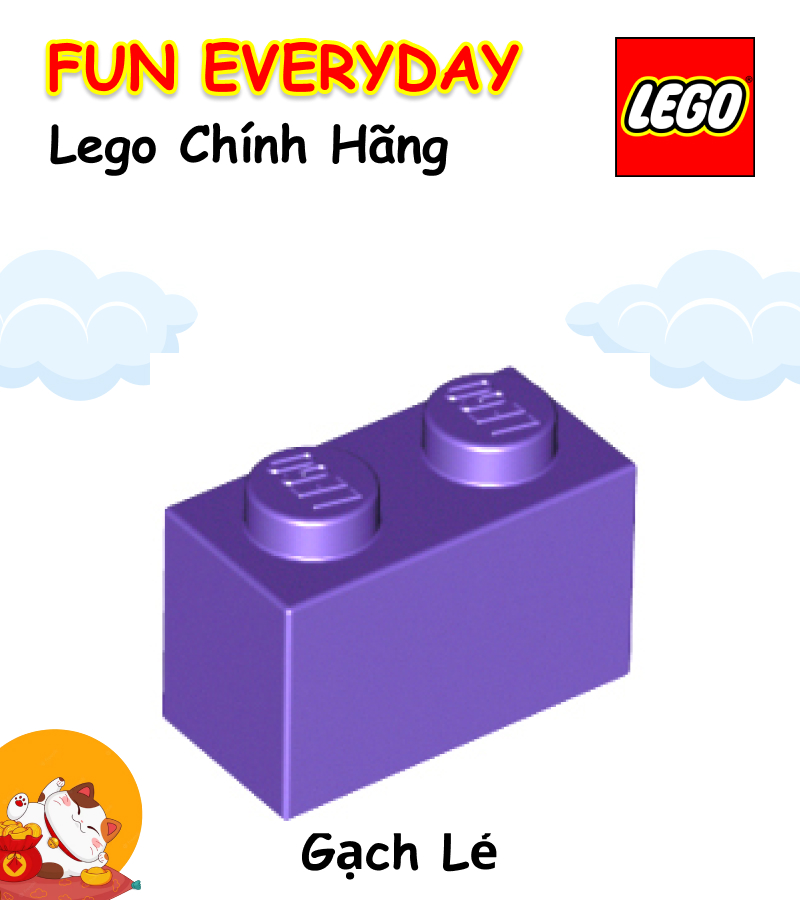 Gạch lẻ LEGO 3004 Brick 1 x 2 [Chính hãng]