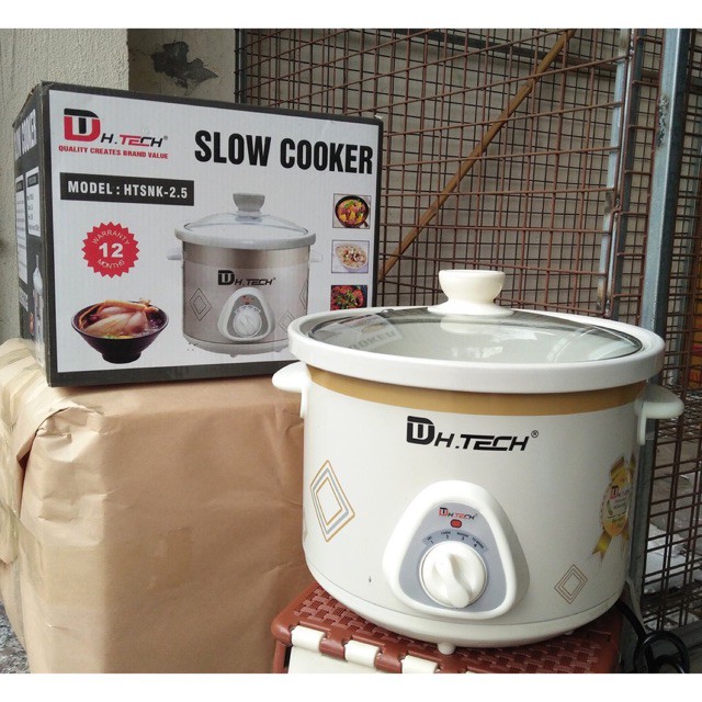 Nồi Nấu Cháo Chậm Đạt Tường & Hi.Tech
