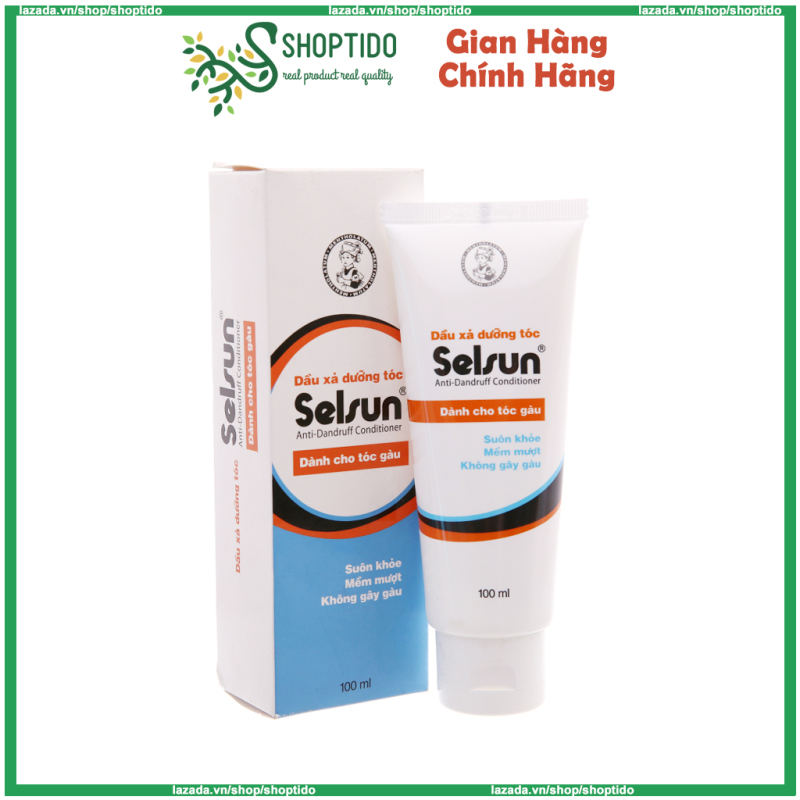 Dầu xả ngăn ngừa gàu và ngứa da đầu Selsun anti – dandruff shampoo 100ml NPP Shoptido nhập khẩu