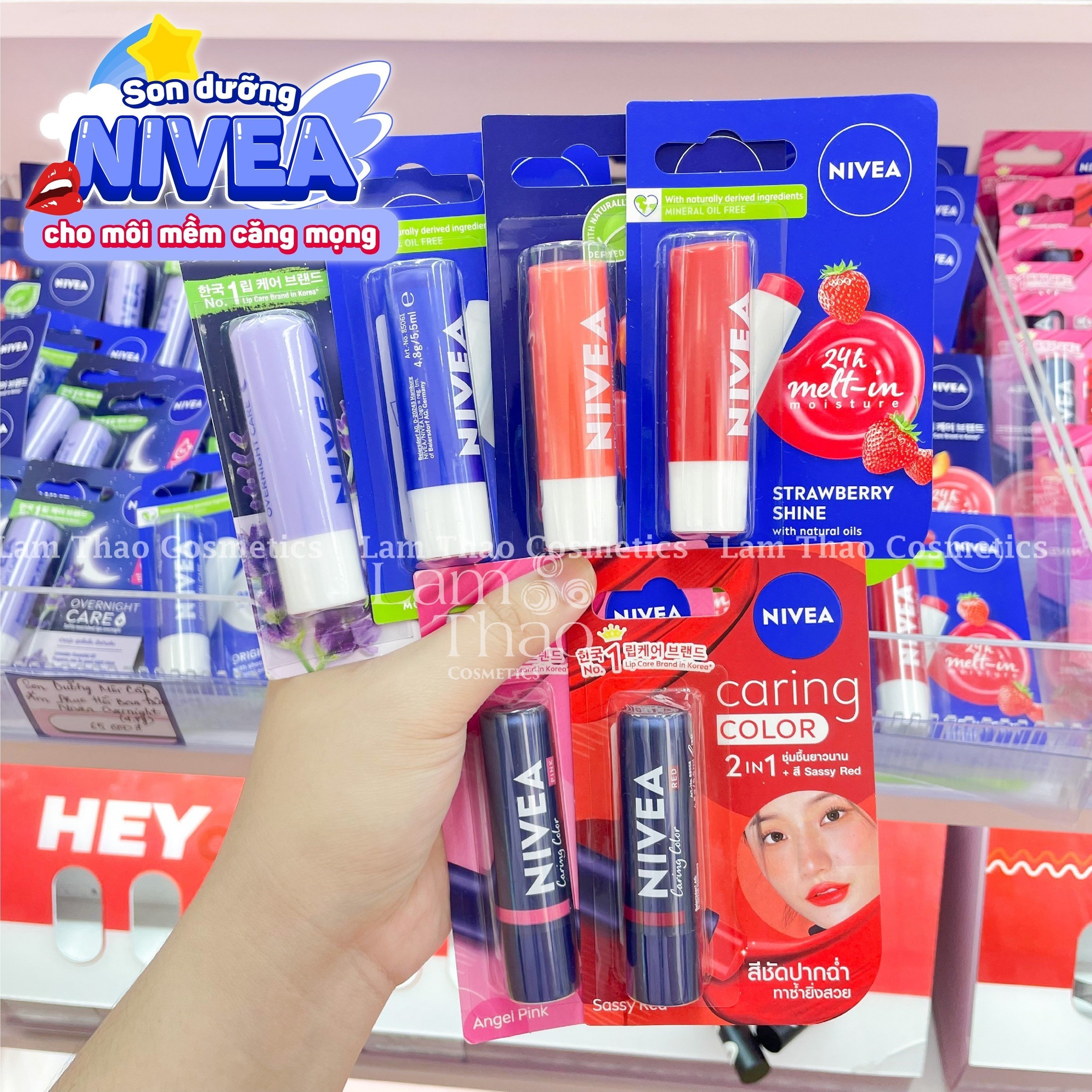 Son Dưỡng Môi Nivea Lip Balm