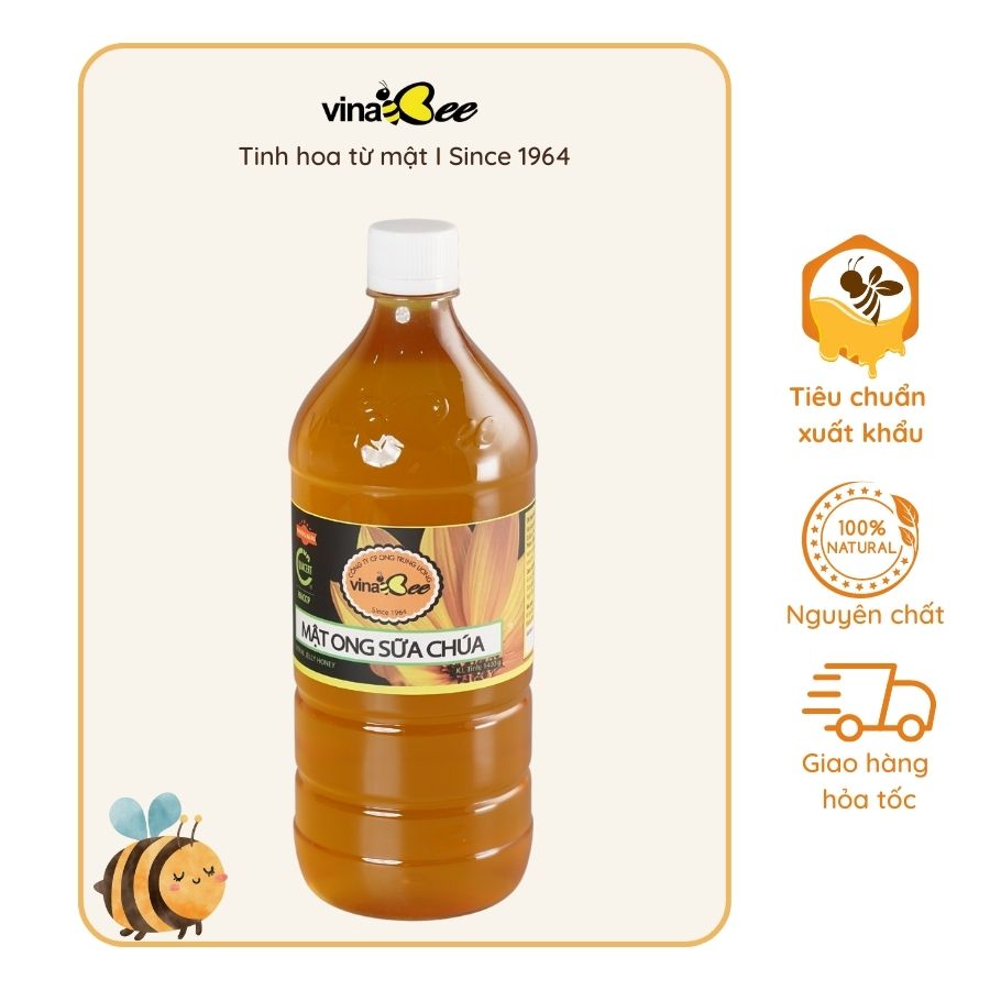 Mật ong sữa chúa Vinabee 1400G