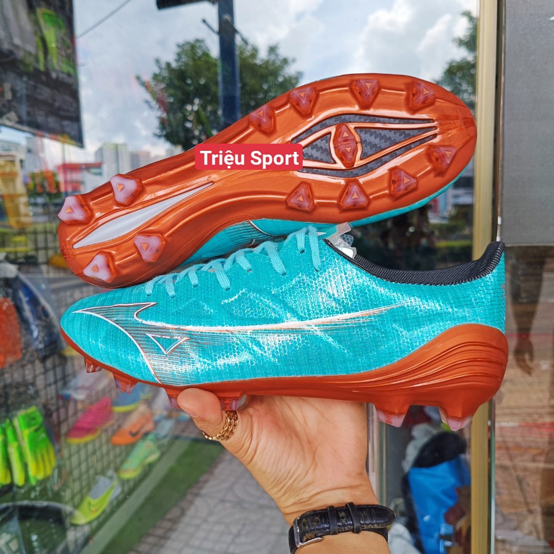 giày đá bóng mizuno Alpha Elite Fg ( tặng tất + túi rut + hộp )