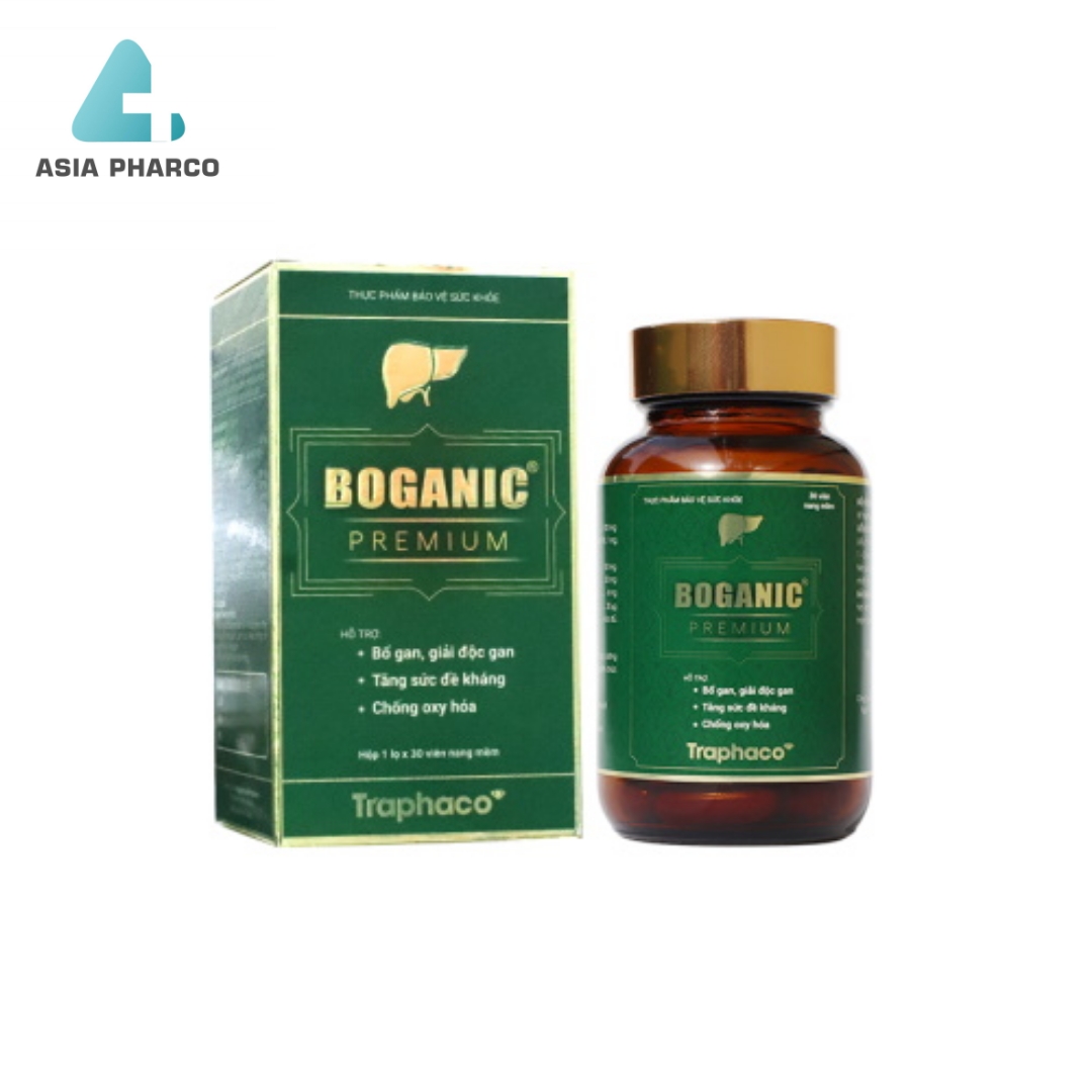 [HCM]BOGANIC PREMIUM – Bổ gan giải độc gan tăng sức đề kháng chống oxy hóa.