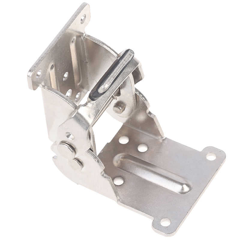 Inbdvt2z 1 chiếc bản lề gấp tự khóa 0-90-180 độ bản lề đồ nội thất gấp chân bàn
