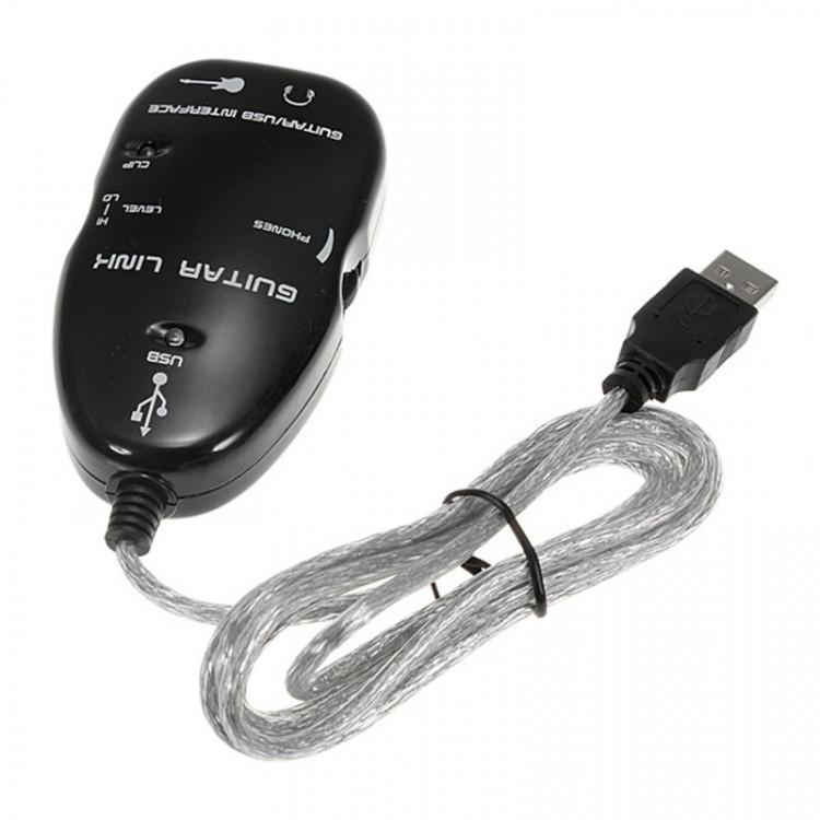 Cáp USB Guitar Link Kết Nối Đàn Guitar Với Máy Tính