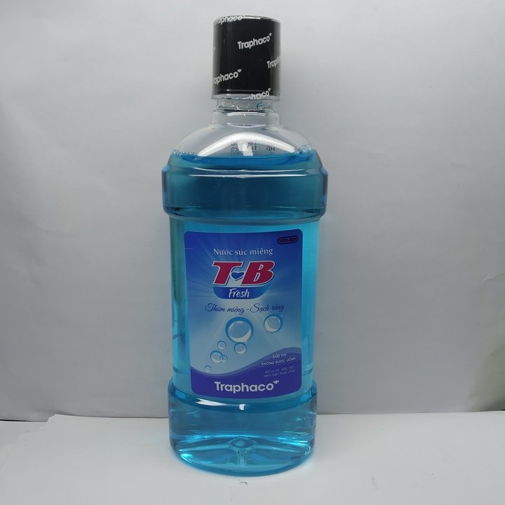 Nước súc miệng t-b fresh - chai 500ml
