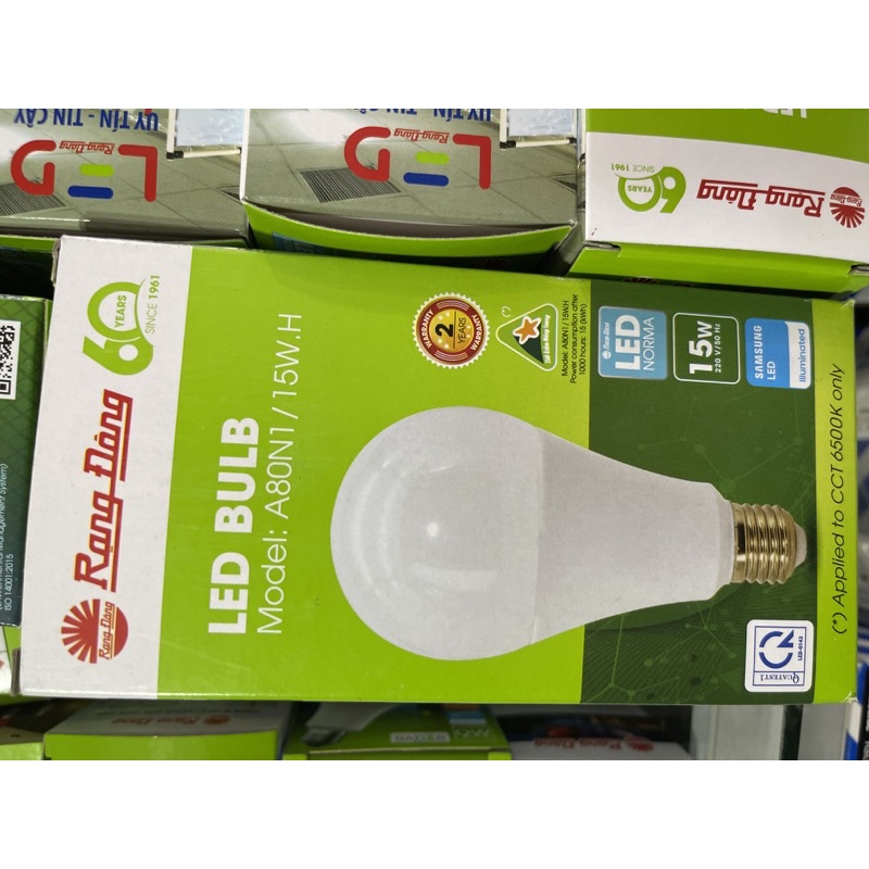 Bóng đèn LED BULB Tròn 15W Rạng đông
