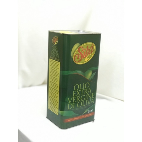 Dầu oliu Extra Virgin Sita 5L nhập khẩu Ý