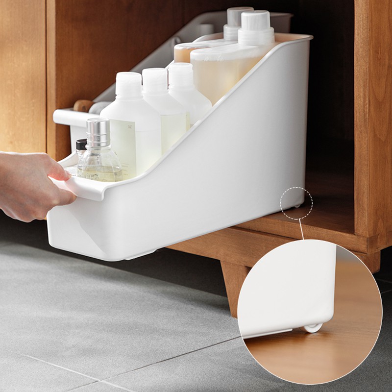 Kichen cabinet organiser, storage organiser with wheels