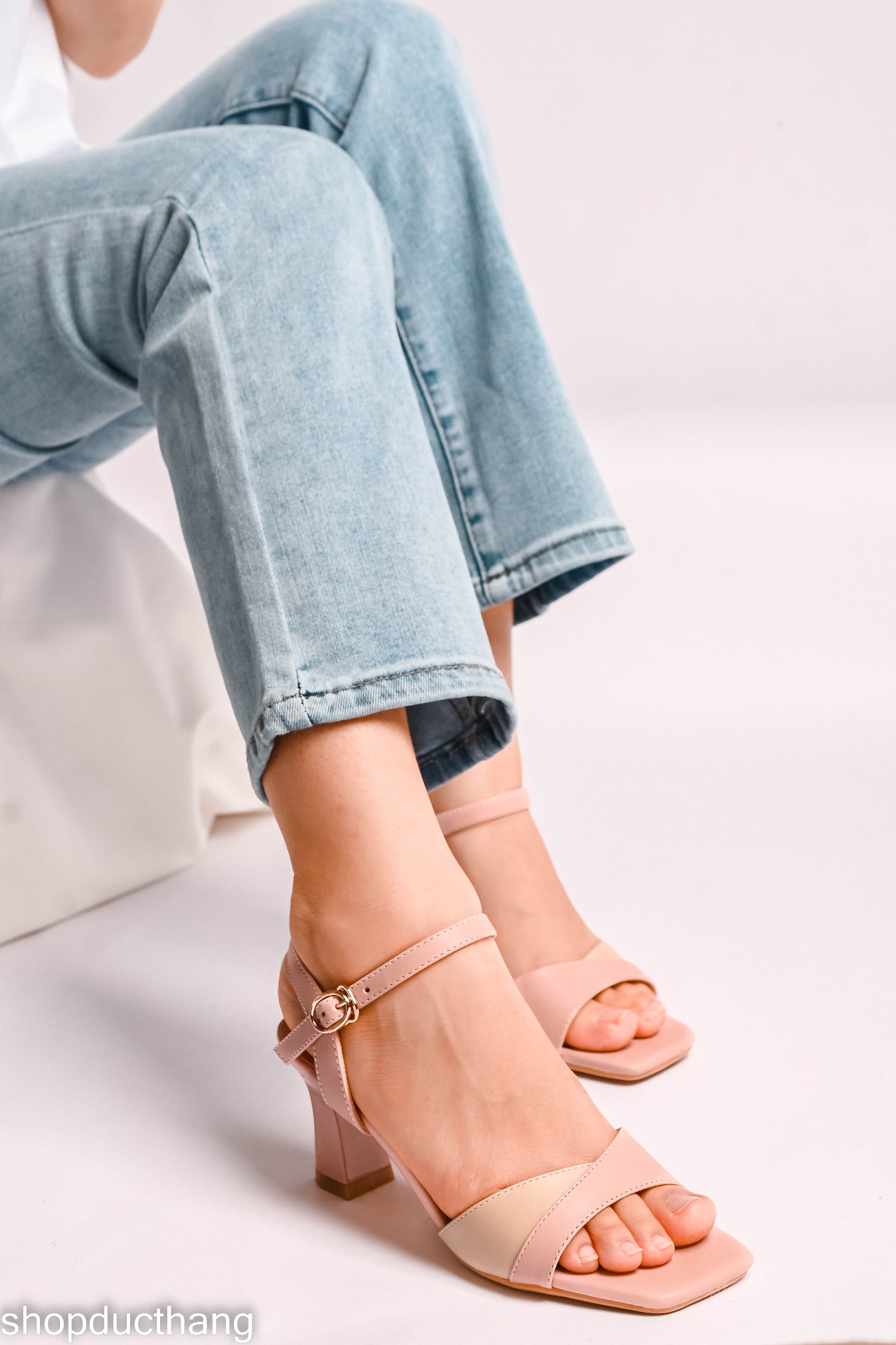 Sandal Cao Gót Bitis Nữ đế 7cm