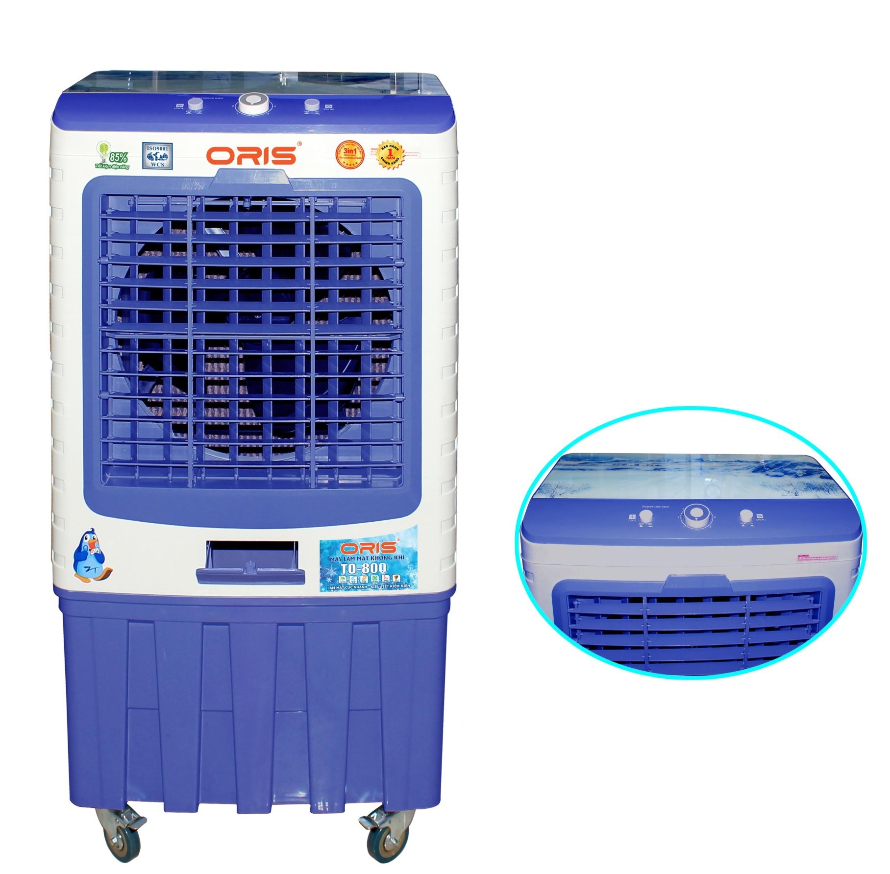 [HCM][Trả góp 0%]Máy làm mát không khí ORIS TO-800