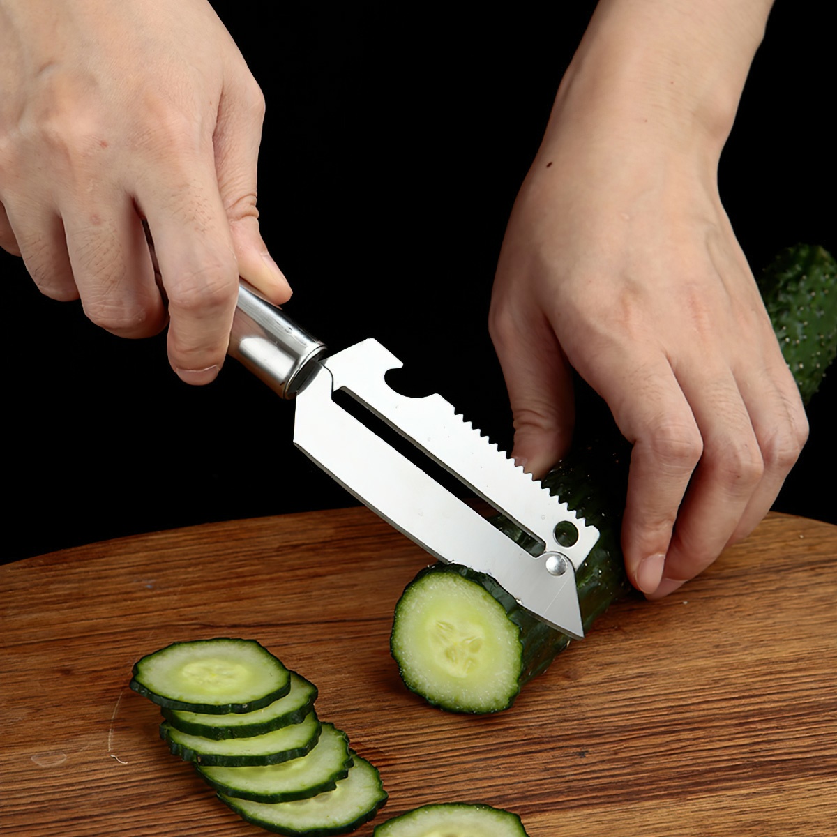 Dao Bào 2 Lưỡi - Khui Nắp Hộp Đa Năng 5 In 1 ALLIN
