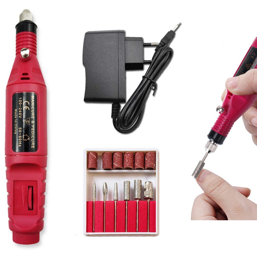 Máy Mài Nail Mini, Nhỏ Gọn, Làm Móng Tiện Dụng