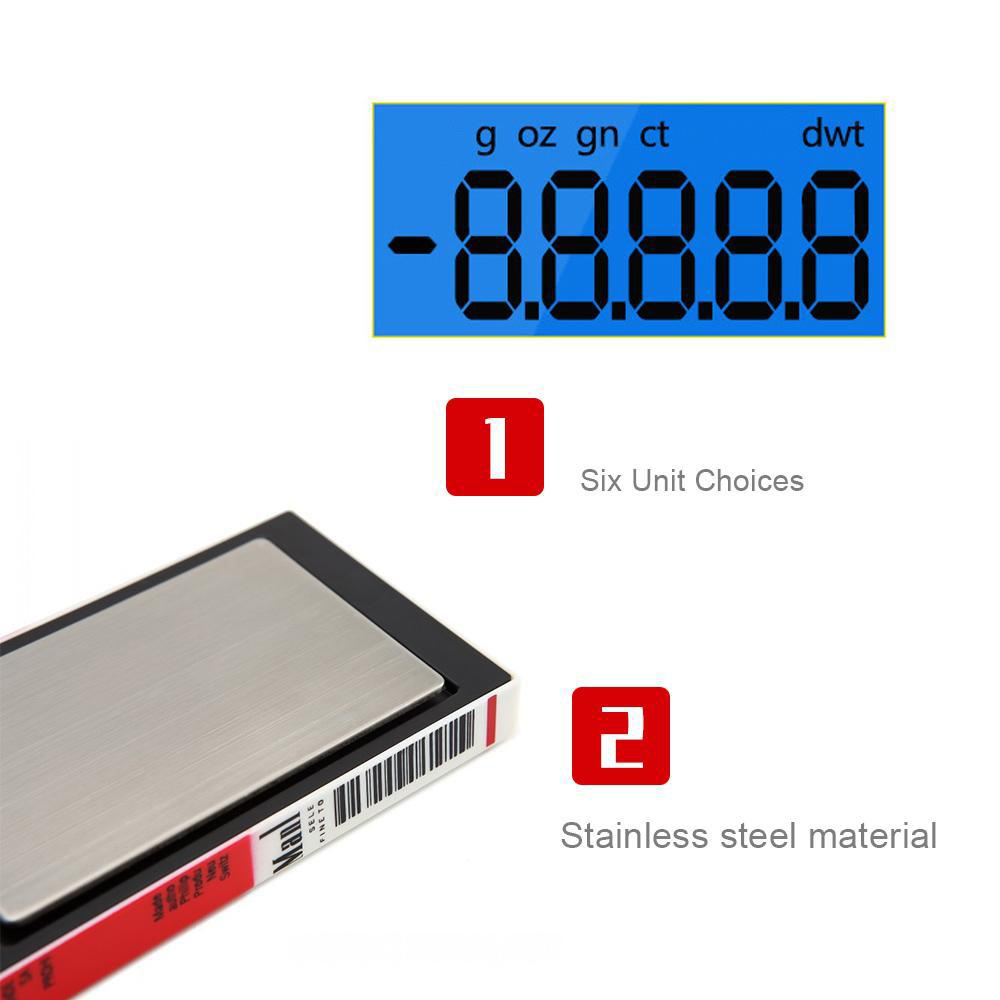 Cân Tiểu Ly Điện Tử Manlloro 200g  0.01g