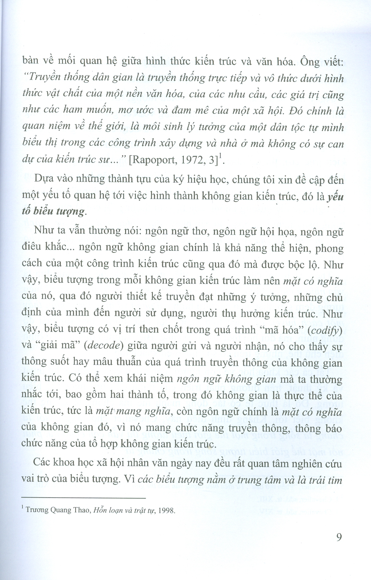 Biểu Tượng Và Không Gian Kiến Trúc - Đô Thị